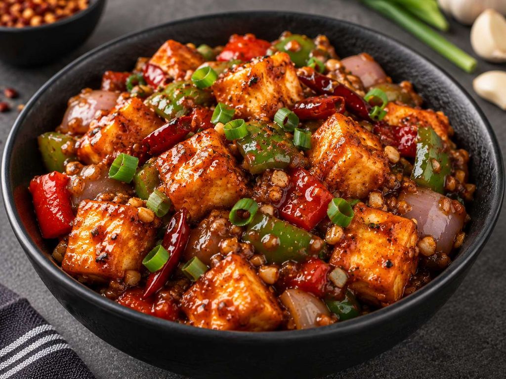 Paneer Hot Garlic Half
