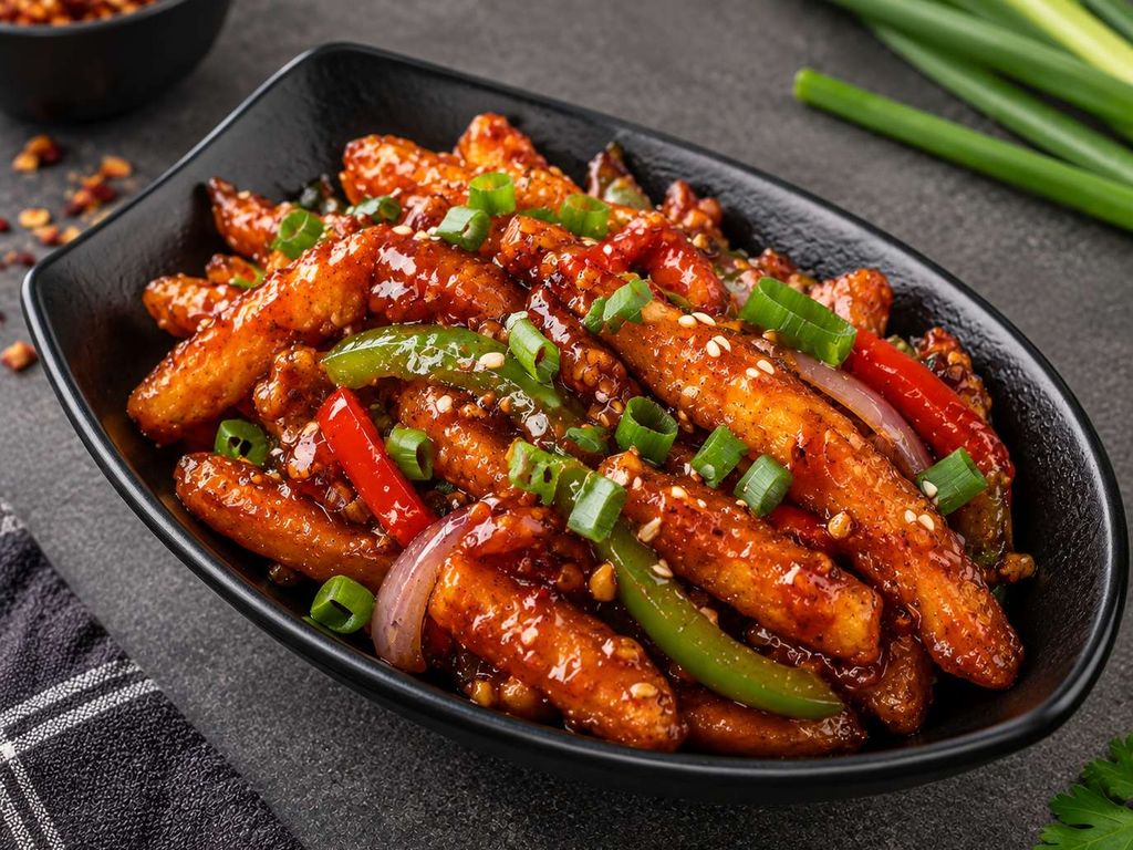 Honey Chilli Potato Half