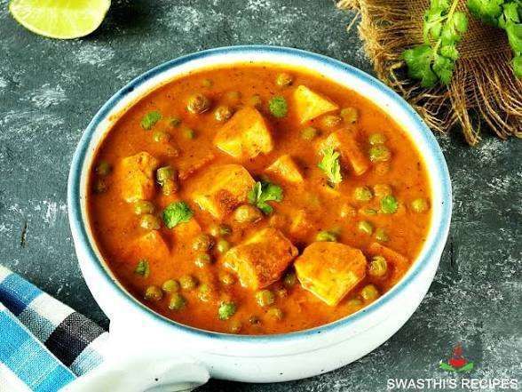 Special Matar Paneer Half