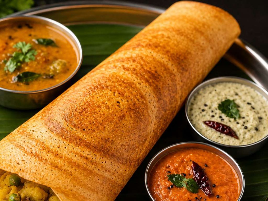 Cheese Masala Dosa
