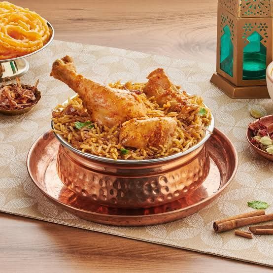 Hydrabadi Masala Chicken Biryani (1 pc Chicken)