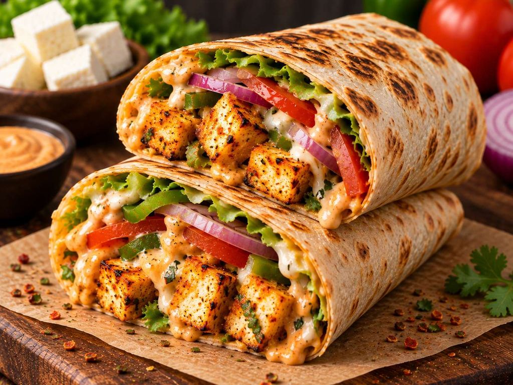 OB Paneer Wrap