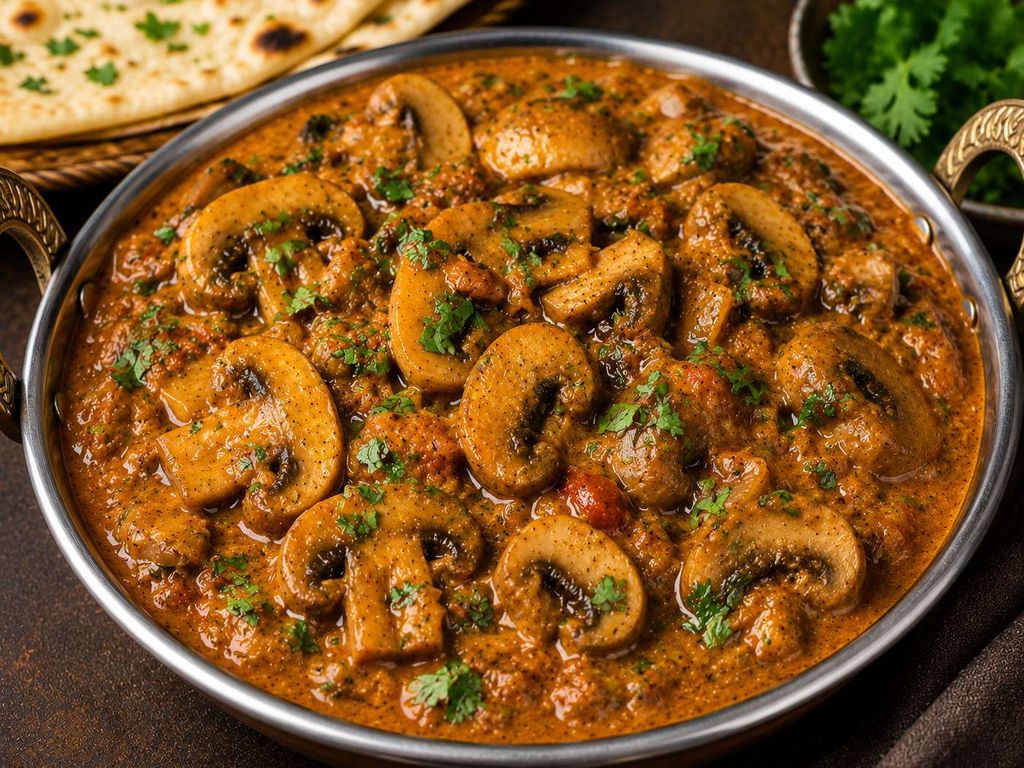 Mushroom Masala Full