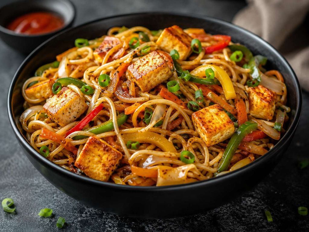 Paneer Noodles (Full)