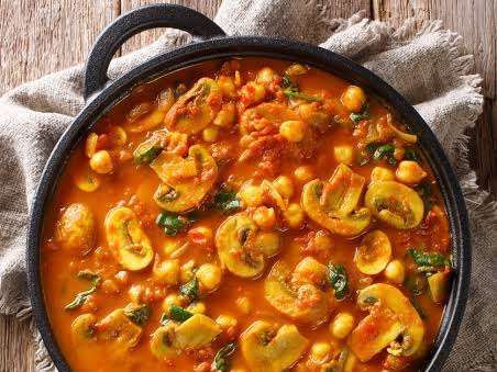 Mushroom Kadhai