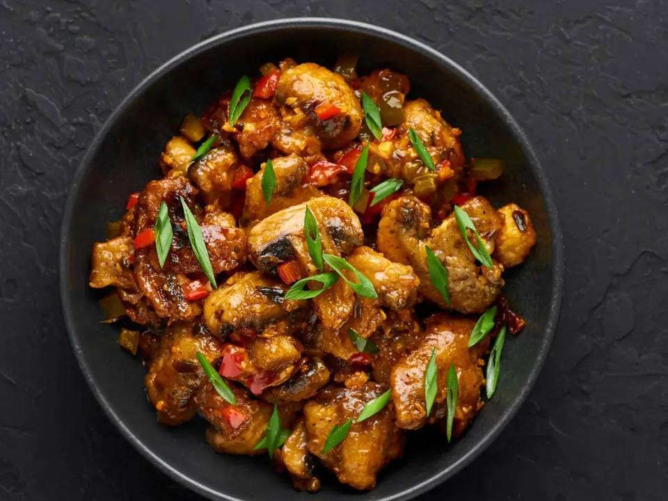 Mushroom Manchurian