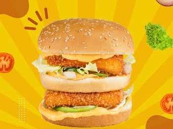 Paneer Maharaja Burger