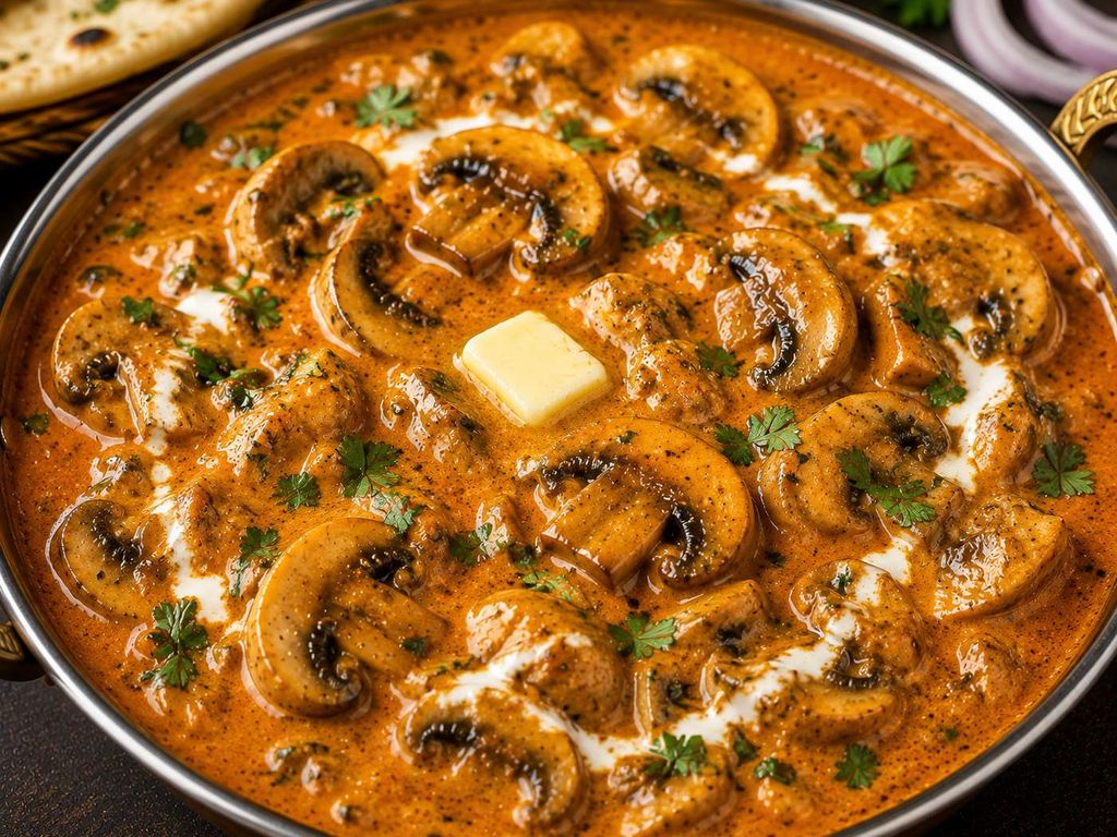 Mushroom Butter Masala Half