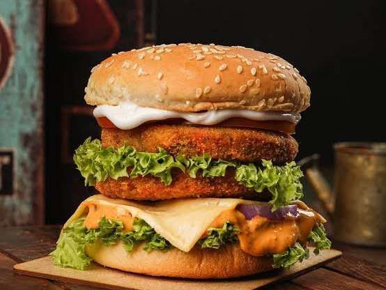 Veg Maharaja Burger