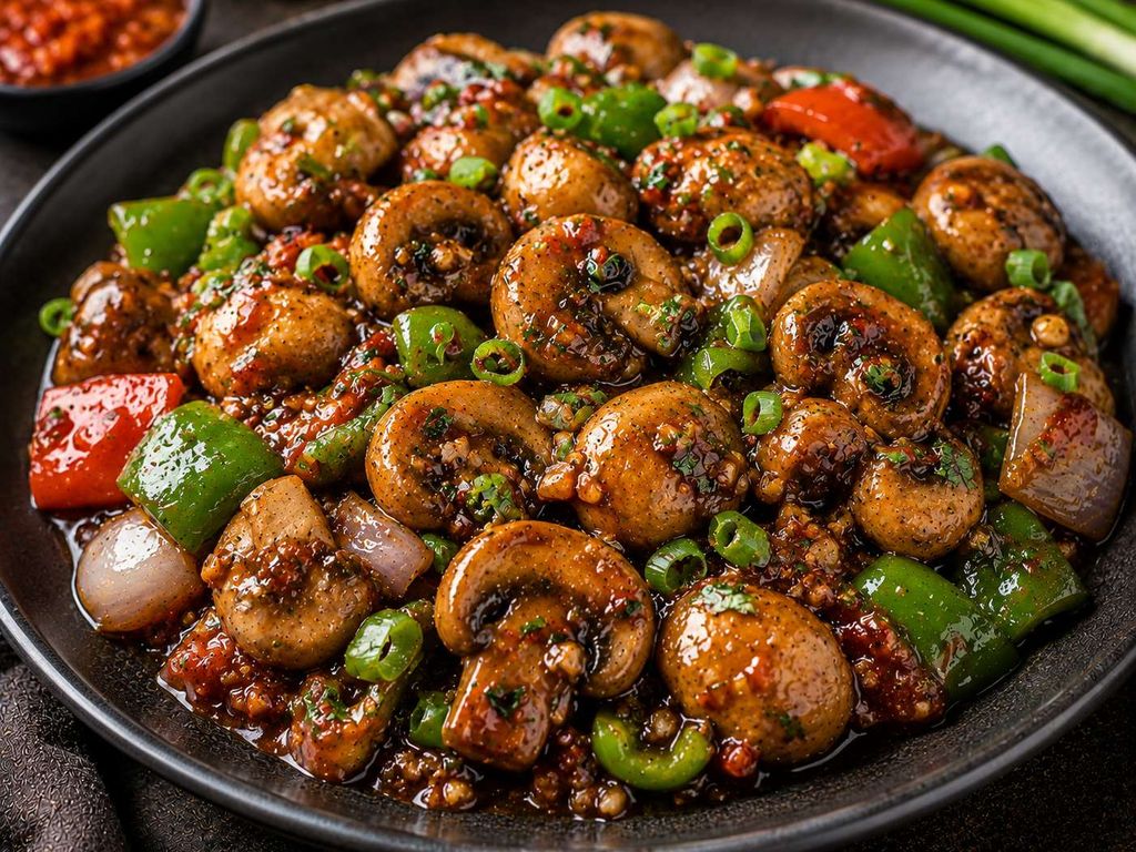 Mushroom Do Pyaza Half