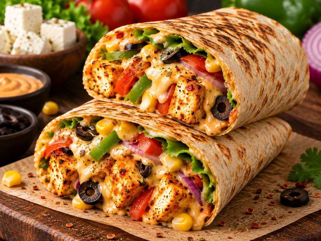 OB Paneer Exotica wrap