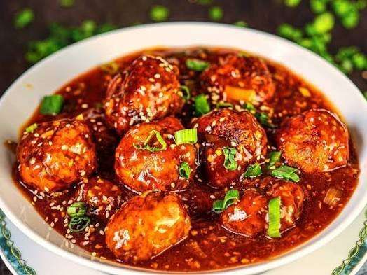 Veg Manchurian Half