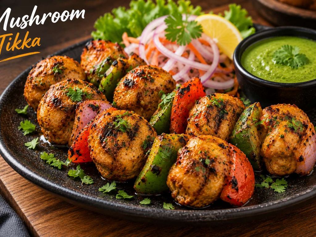 Mushroom Tikka