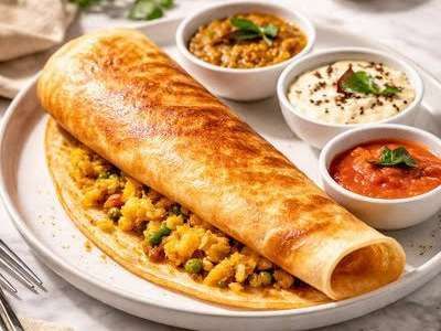 Onion Rava Dosa