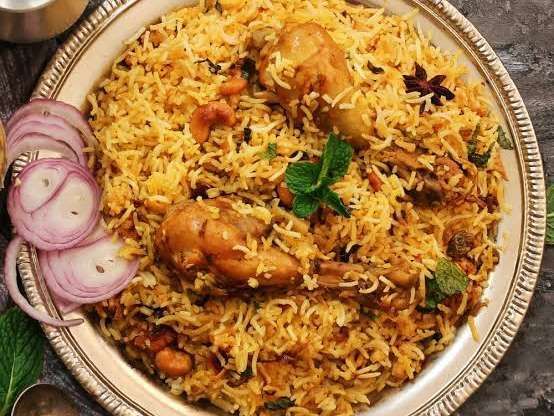 Hyderabadi Chicken Biryani