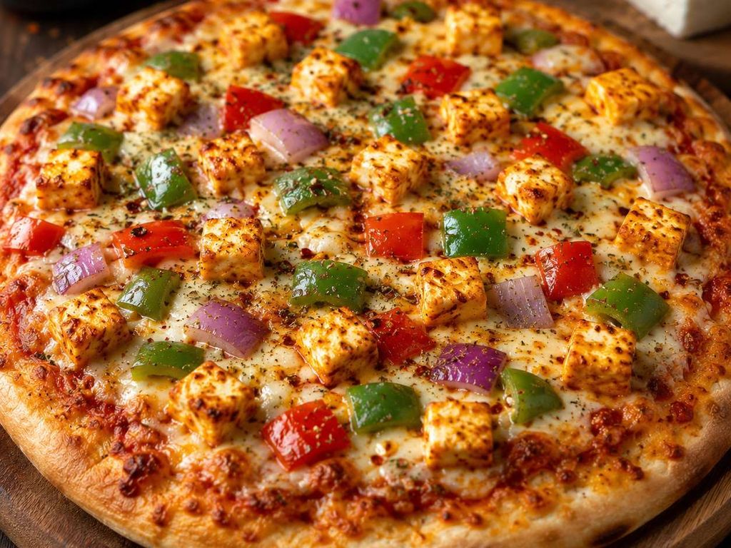 Paneer pizza [7 inches]